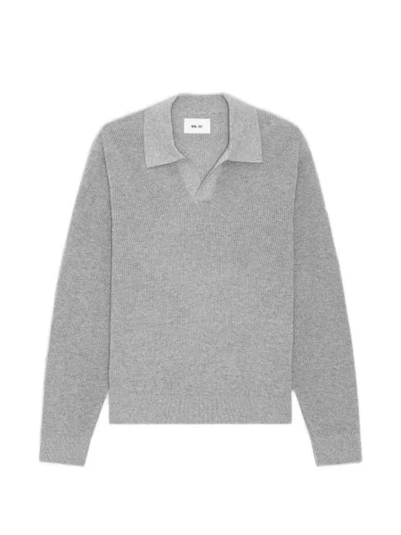 Gulerat tricou polo Nn07 gri