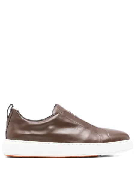 Sneakerși Santoni maro