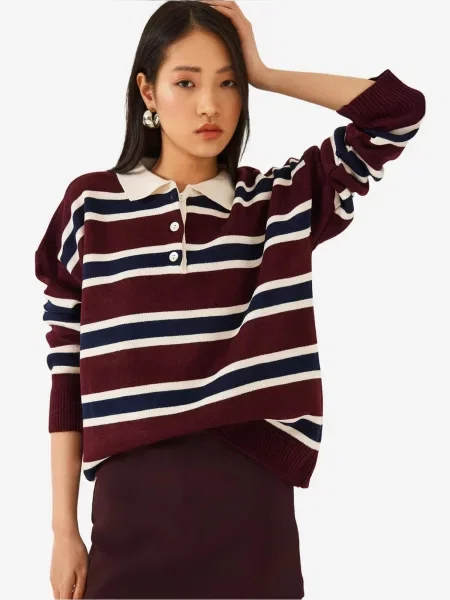 Bianco Lucci Pulover Pullover mešane barve