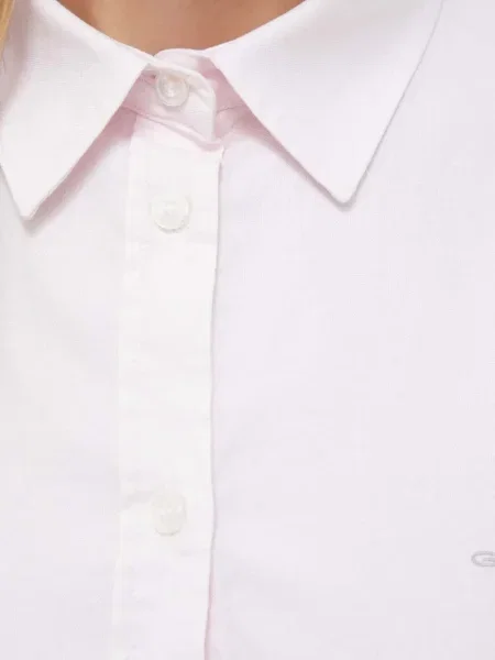 Cămașă Gant cu broderie roz