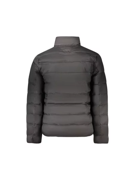 Długa kurtka jeansowa Tommy Jeans z długim rękawem czarna