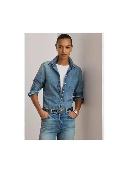 Bluzka Ralph Lauren niebieska