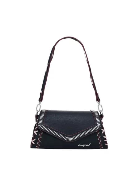 Desigual torebka MANHATTAN PESPUNTES Z czarny