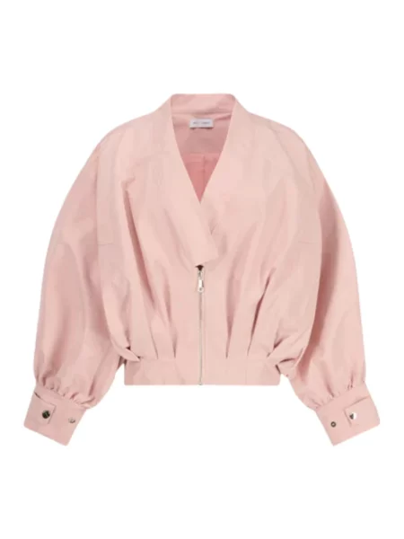 Kurtka bomber Weili Zheng różowy