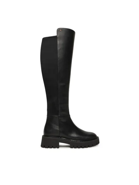 Cizme lungi muschetar MICHAEL Michael Kors Asher negru