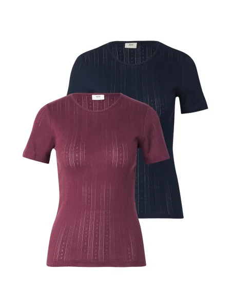 JDY Tricou închis / mov mură albastru