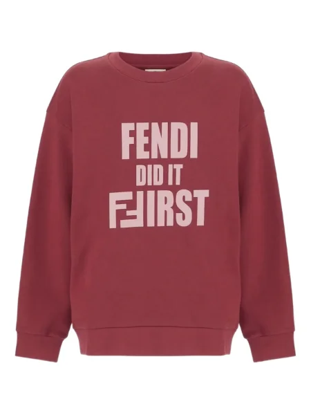 Bluza dziecięca Fendi czerwona