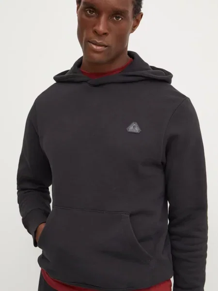 Класически суичър с качулка Reebok Classic с качулка черно
