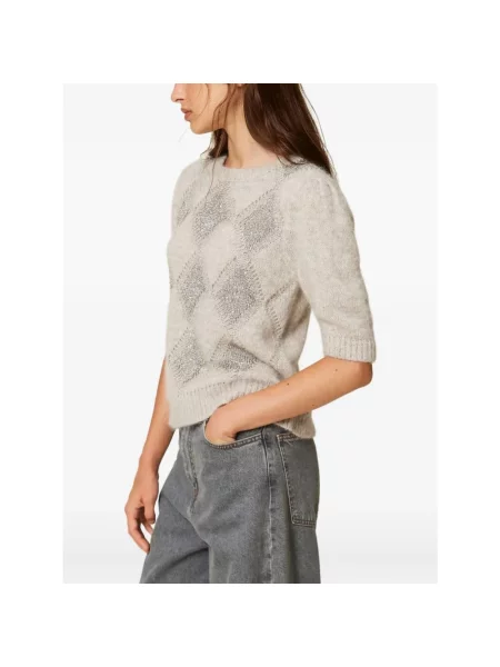 Sweter Twinset szary