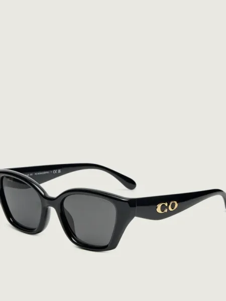 Coach ochelari de soare negru