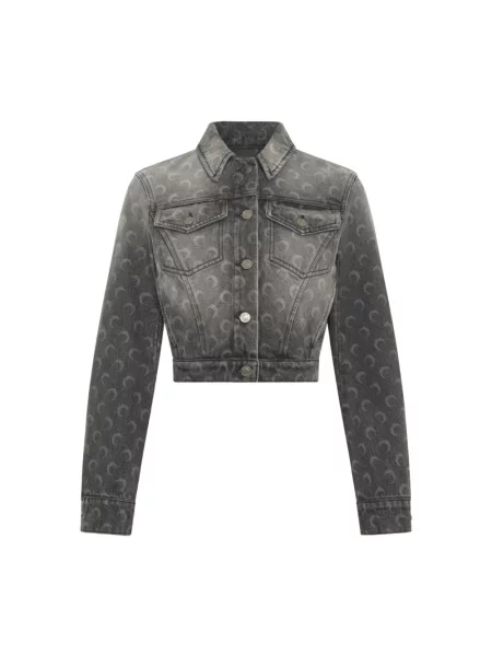 Kurtka jeansowa Marine Serre szara