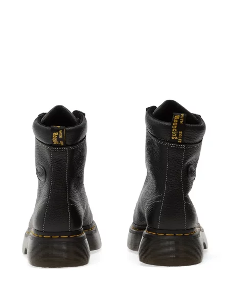 Botine Dr. Martens cu șireturi din piele negru