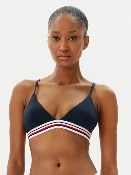 Plavky Tommy Hilfiger modrá