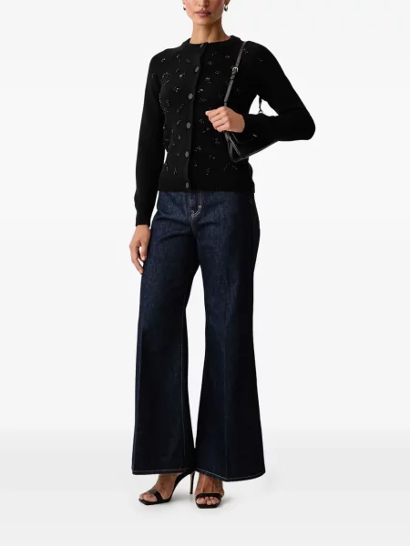 Kardigan Armani Exchange s flitry černý