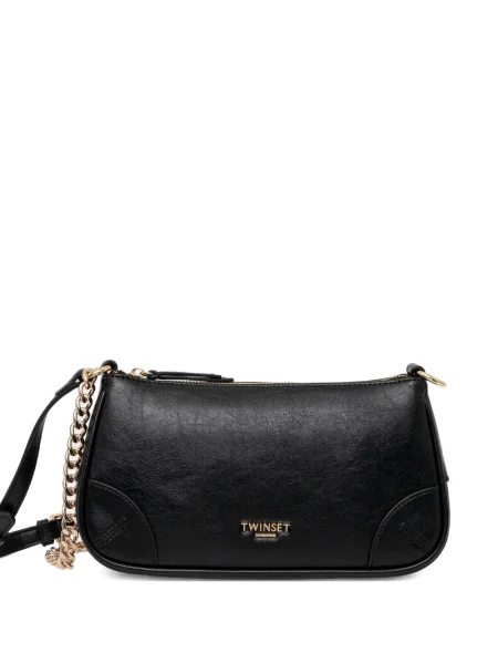Colier Twinset cu bretele negru