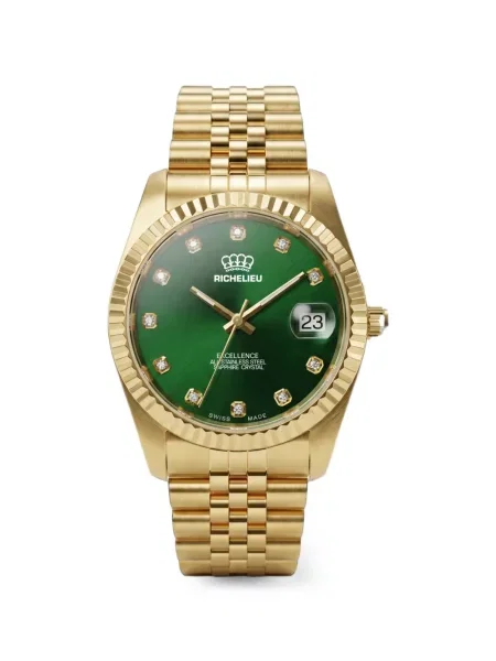 Ceas Richelieu Swiss clasic verde