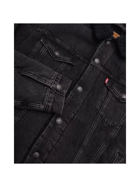 Kurtka jeansowa Levi's czarna