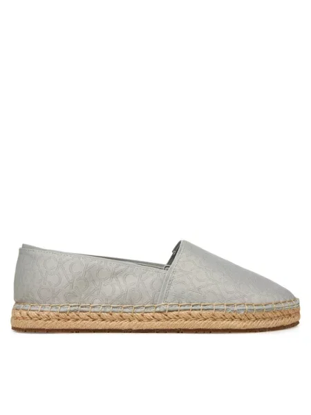 Espadrile Calvin Klein Flat Espadrille Jacq siva