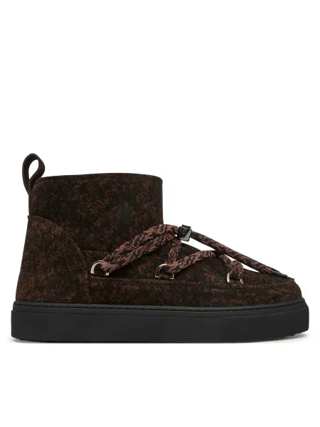 Škornji za sneg Inuikii Classic Low Camouflage Temno rjava