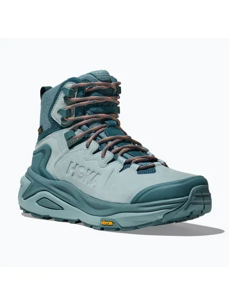 Дамски туристически обувки HOKA Kaha 3 GTX mountain fog/druzy синьо