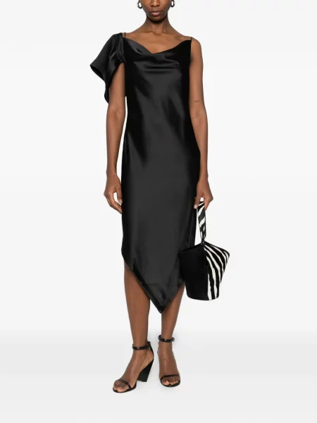 Rochie midi Iro până la genunchi de costum negru