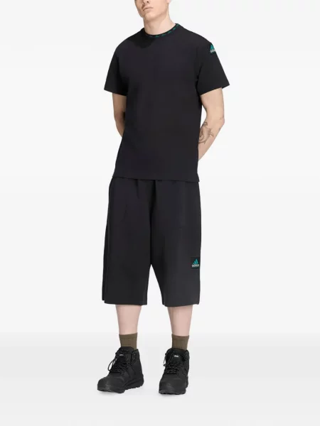 Hanorac Adidas cu autograf cu dungi alergare galben