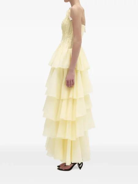 Rochie maxi Aje galben