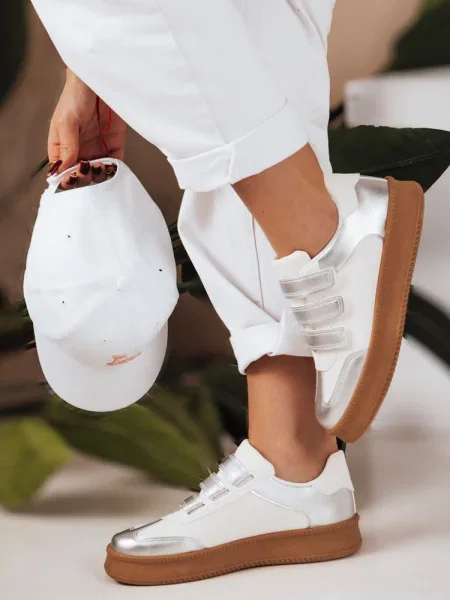 Teniși Dstreet cu velcro gri