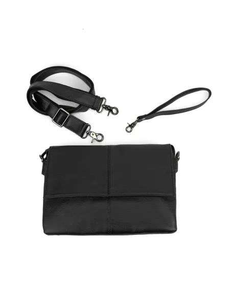 Кожаная сумка Royalbag черная