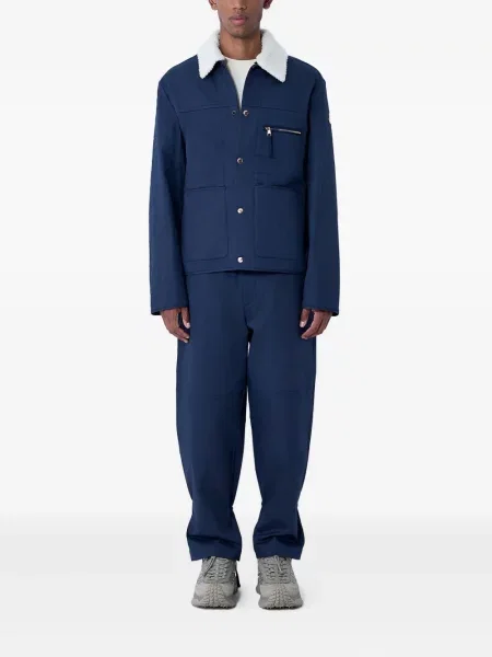 Geacă Moncler albastru