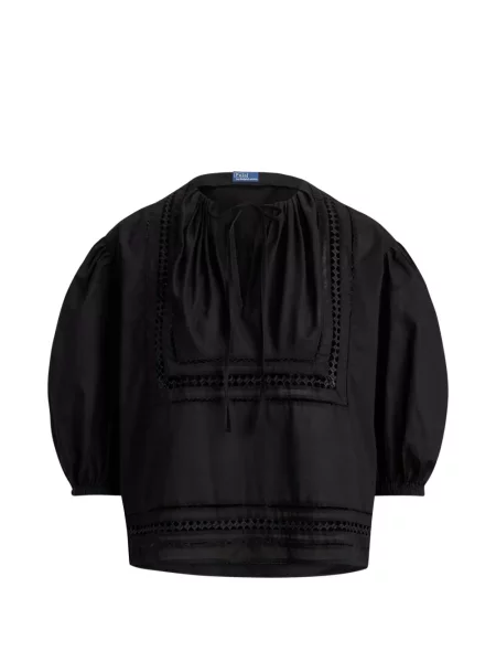 Μικρός πλεκτά σορτς Polo Ralph Lauren με κέντημα λευκό
