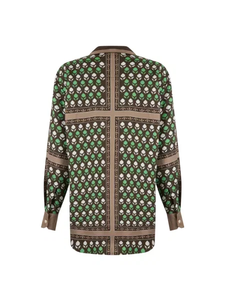 Jedwabna koszula Tory Burch