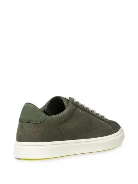 Fűzős csipkés sneaker Geox zöld