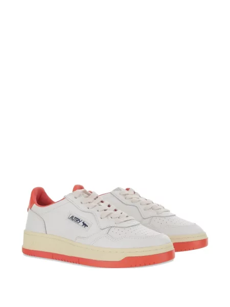 Sneakerși Autry din piele alb