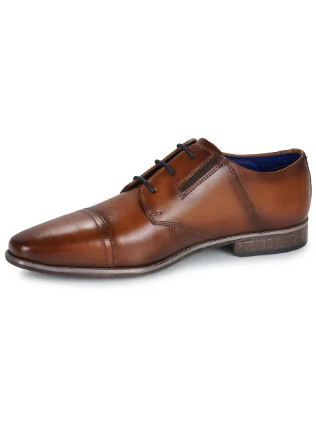 Bugatti Pantofi cu șireturi Armo bleumarin maro