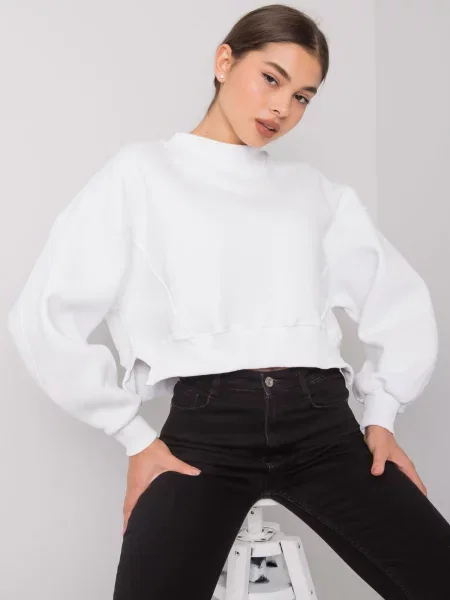 Hanorac Fashionhunters alb