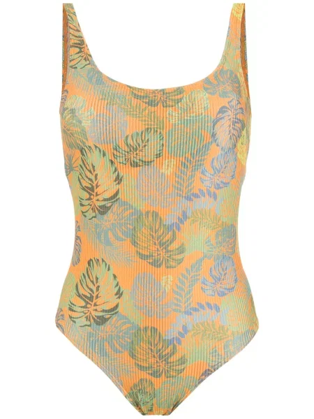 Costum de baie Amir Slama cu imagine portocaliu