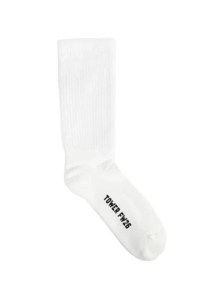 Șosete Rick Owens tricotate alb