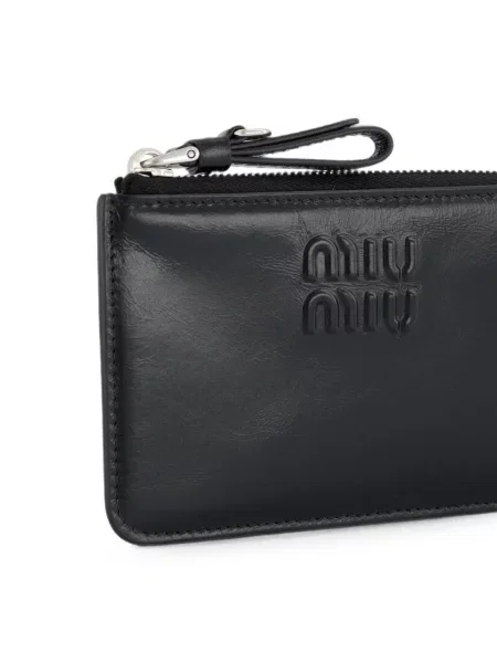 Portofel Miu Miu din piele negru