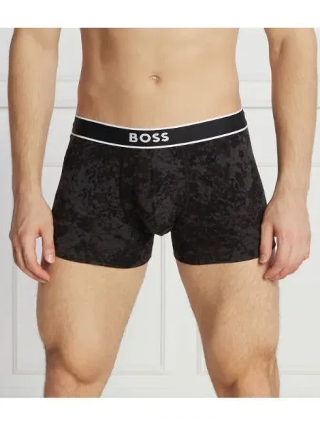 BOSS BLACK Chiloți boxer Trunk 24 Print negru