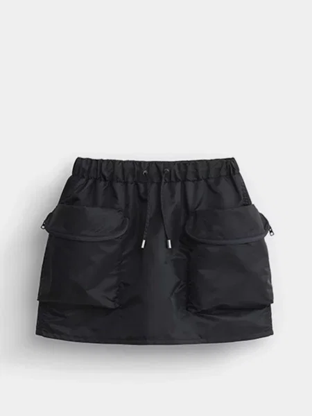 Спідниця міні Alpha Industries Essential French Terry чорний