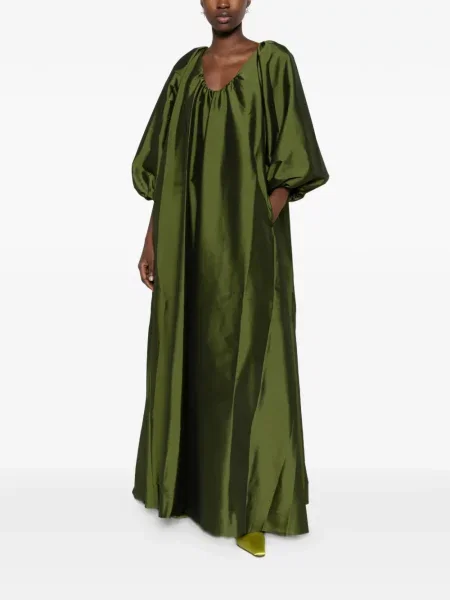 Rochie maxi Bernadette verde