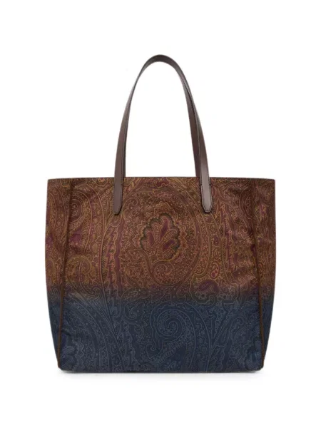 Geantă shopper Etro maro