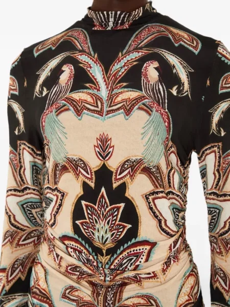 Top Farm Rio cu model floral cu imagine