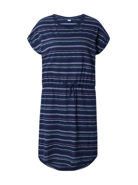 Iriedaily Rochie Naipi bleumarin / albastru deschis / lila alb