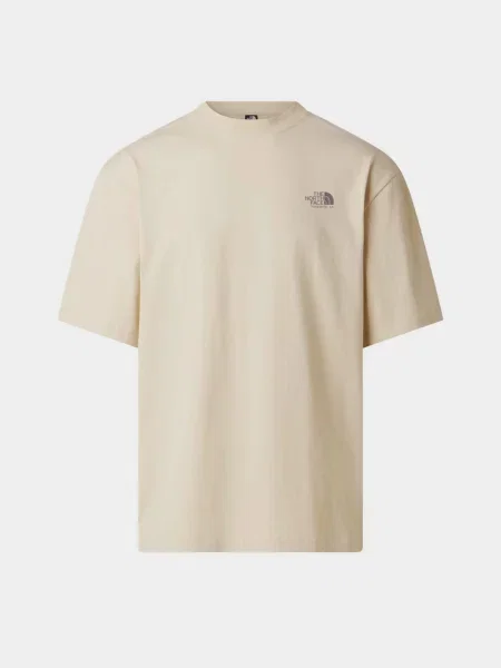 Футболка The North Face M PLANT & FLORA OVERSIZE SHORT бежевий