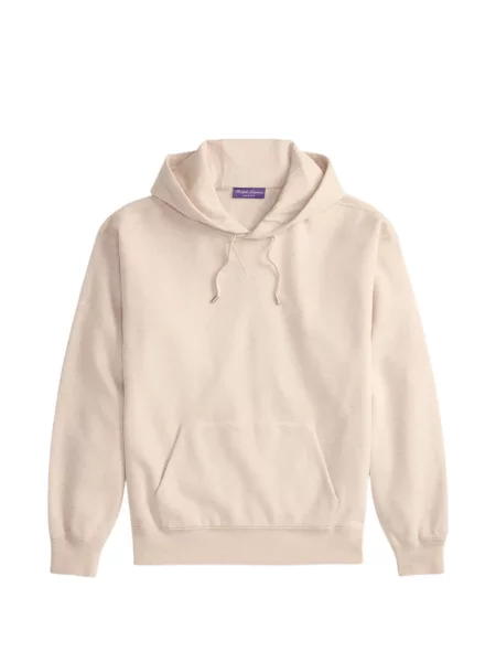 Hoodie Ralph Lauren Purple Label με κορδόνι μωβ