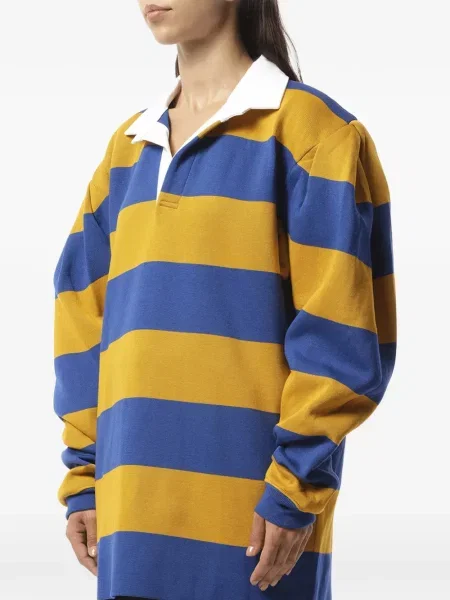 Prugasti top Marc Jacobs od jersey plava
