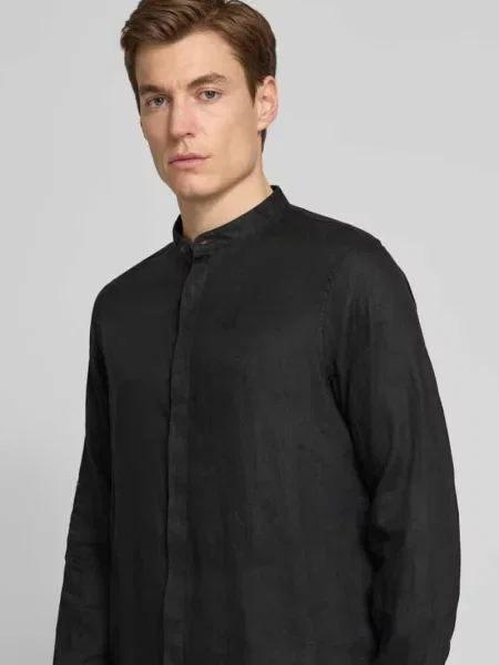 Koszula Armani Exchange klasyczna czarna