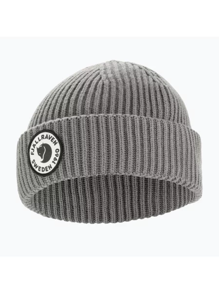 Čepice s příměsí vlny Fjallraven Lite šedá